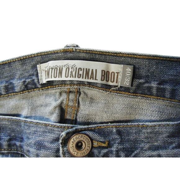 Aeropostale Benton Original Boot Size 40 x 32 Men's Jeans Y2K - Picture 3 of 6